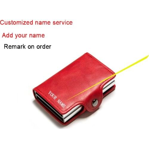 Carbon Fiber Rfid Card Holder Wallets Men & Women Magic Trifold Leather Slim Mini Wallet Small Money Bag Male Purses