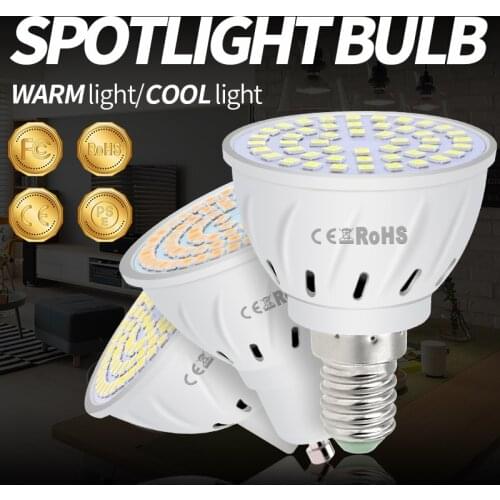 220V LED Bulb E14 Spot Light Bulbs E27 LED Spotlights B22 Light Corn Bulbs Light MR16 Table Lamps GU10 Ampoule LED Home Bulb