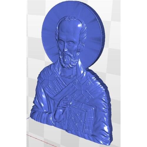 3d model Icona_Sv_Nikolay_5 relief for cnc in STL file format