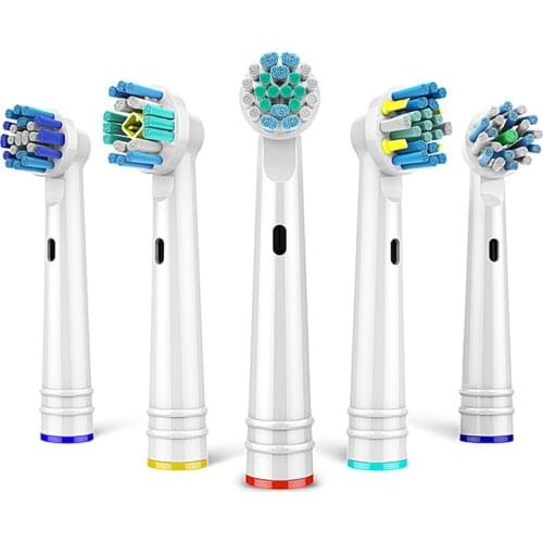 80pcs Electric Toothbrush Nozzles For Oral B 3D Whiteing Toothbrush Heads SB-17A Dropship Wholesale Toothbrush Heads Clean Tools