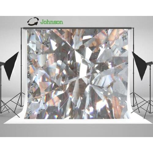 Diamond Texture Prism backdrop polyester or Vinyl cloth High quality Computer print wall Backgrounds