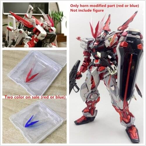 D.L Red Dragon Horn Modified parts for MG MB 1/100 Astray Red or Blue Frame DD053