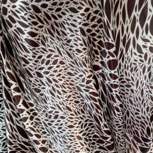 Tilda Craft Decoration Fabric Soft Satin Charmeuse Fabric DIY Cap Ribbon Shiny Material Glossy Polyester Fabric 100CM