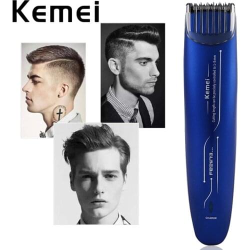 Kemei Professional Barber Electric Hair Clipper Trimmer Household DIY Men Haircut Machine Cordless Hair Cutter Hairdressing Tool