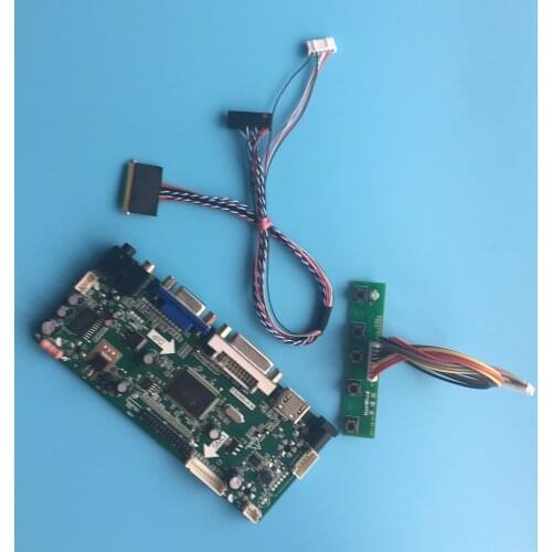 HDMI DVI LED LCD M.NT68676 VGA LVDS audio Controller board display for 40pin LP133WH2(TL)(N1) 1366X768 monitor kit card diy