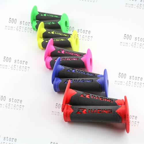 Good quality Motorcycle Handlebar 22mm GRIPS HANDLE BAR Universal Motorbike Handlebar Grips red