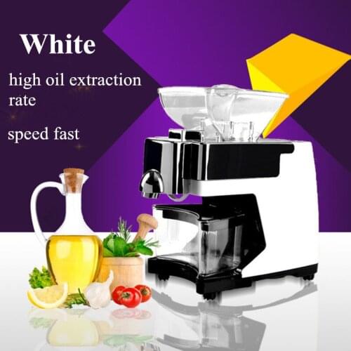 Oil mill cold hot pressed oil press home use small expeller