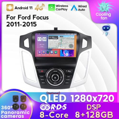 MEKEDE 4G RAM Car Android 10 GPS Navigation Plyaer for Ford Focus 3 Mk 3 2011 2012 2013-2015 Auto Multimedia Radio Video Player