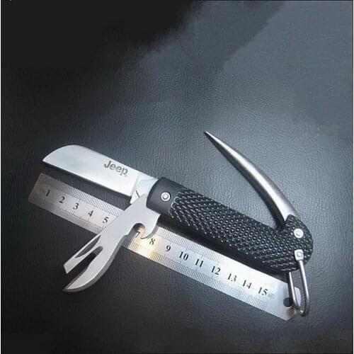 EDC Sailor Knife Loosen Rope Tool Outdoor Survival Pocket Stainless steel Knife Portable Multifunction EDC Tool Key Chain Knife