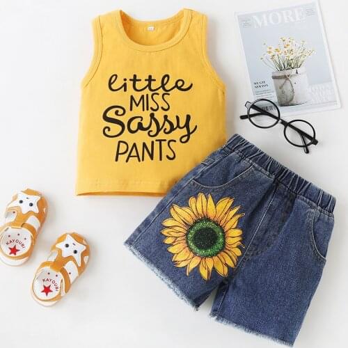 Girls Clothes Summer New Toddler Children Clothing Tops+Shorts For Girls Two-Piece Suits Baby Sets For Boys And Girls 1 To 5 Age