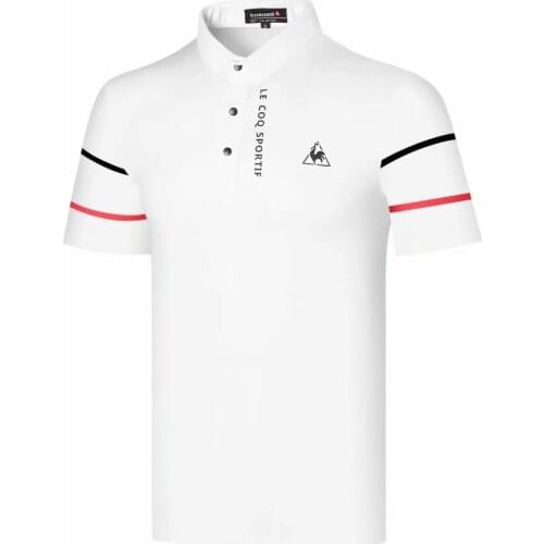 Golf wear Men Short Sleeve T-Shirt Golf T-Shirt Sports Golf Clothes Outdoor Sports Shirt Summer