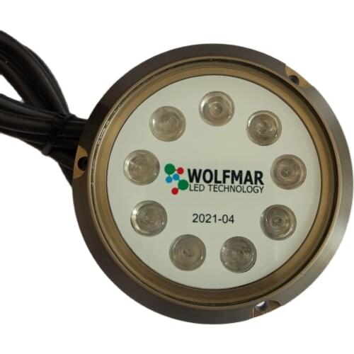 For boat and yacht underwater led Lighting 28W/40W 9-30V supply Samsung led boat led light blue color anodized aluminum body