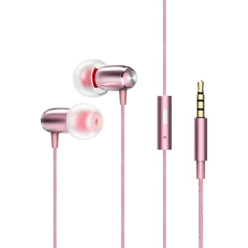 In-ear Wired Earphones Stereo 3D Surround 3.5mm Universal Headset Music Game Earbuds Headphones