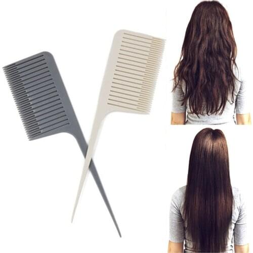 Large Wide Tooth Combs Of Hook Handle Detangling Reduce Hair Loss Comb Pro Hairdress Salon Dyeing Styling Brush Tools Dropship