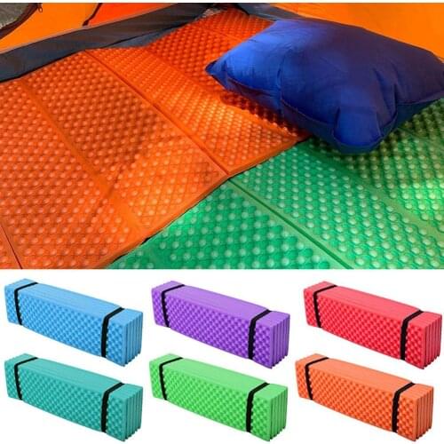 Outdoor Camping Hiking Folding Moistureproof Pad Mattress Sleeping Mat Cushion