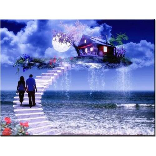 Картины по номерам пейзажи YA ZOOEY NUO China At AliExpress