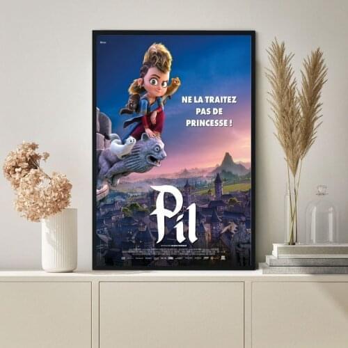 Pil Anime Movie Poster Canvas Print Art Wall Painting Home Decoration Gift