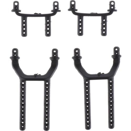 1:28 RC Car Front&Rear Body Post Mount Plastic Black for WLtoys K989 Spare Parts