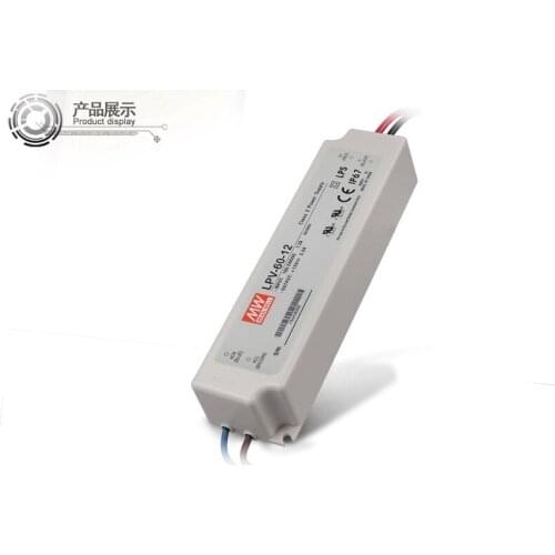 10pcs 110v 220v 24V 20W waterproof meanwell led Switching Switch Power Supply adapter for LED Strip rigid bar