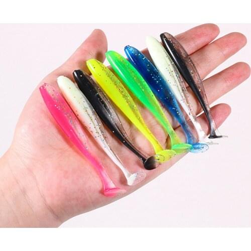 10Pcs/Lot Fishing Soft Lures Silicone Bait Carp Fishing for Fishing Lure Sea Fishing Pva Swimbait Wobblers Artificial Tackle Kit