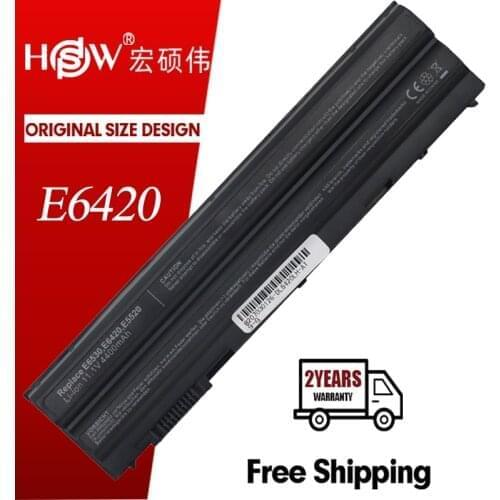 11.1V Battery for Dell Latitude E5420 E5430 E6120 E5520 M5Y0X E5530 E6420 E6420 E6430 E6520 8858x 3560 T54F3 T54FJ 8P3YX 911M