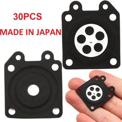 30pcs/lot Carburetor Metering Diaphragm Gasket Membrane Pads Repair Kit For Walbro 95-526-9-8 Chainsaw 2500/3800/4500/5200/5800