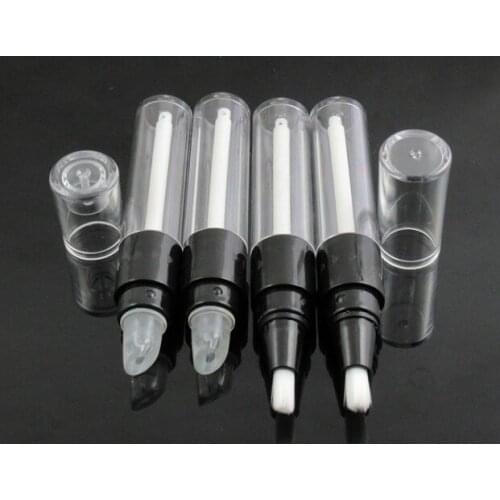 50pcs/lot 4ml Empty AS tube tooth whitening pen nail nutrition oil bottle lip gloss rotating pen essential oils Essence pen
