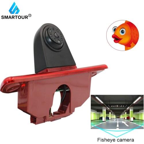 Fisheye CCD Car Brake Light Rear View Camera For Citroen Jumpy/Peugeot Expert/ Toyota Proace 2007-2016 Reverse Parking Camera