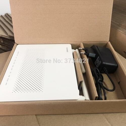 FREE SHIPPING 100% Original New Huawei HG8546M R017 mini size GPON ONU ONT FTTH HGU Router Mode 1GE+3FE+1TEL+USB+wifi
