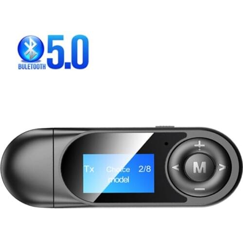 Wireless Adapters for Car TV PC Speaker Adaptador USB Adapter Bluetooth 5.0 Audio Receiver Transmitter AUX 3.5MM Music Stereo