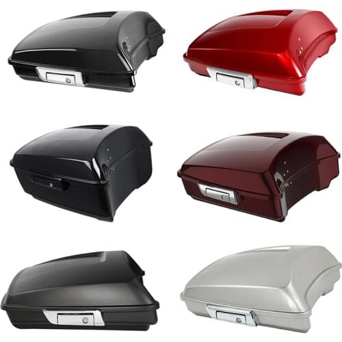 Motorcycle Razor Chopped King Pack Trunk Latches For Harley Tour Pak Touring Road King Street Glide Road Glide 2014-2021