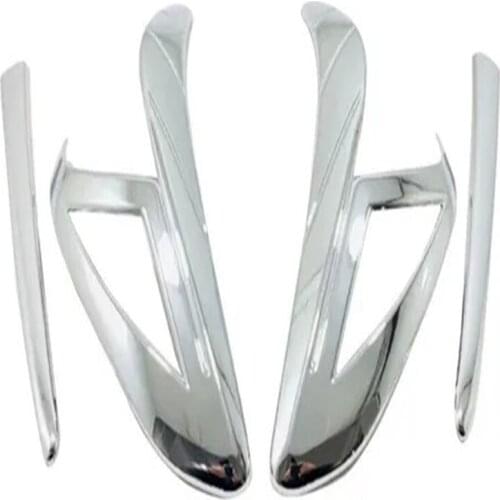 For Mazda 3 Hatchback 2019 2020 ABS Chrome Rear Tail Light Lamp Frame Cover Trims Sticker Decoration Car-Styling Accessories