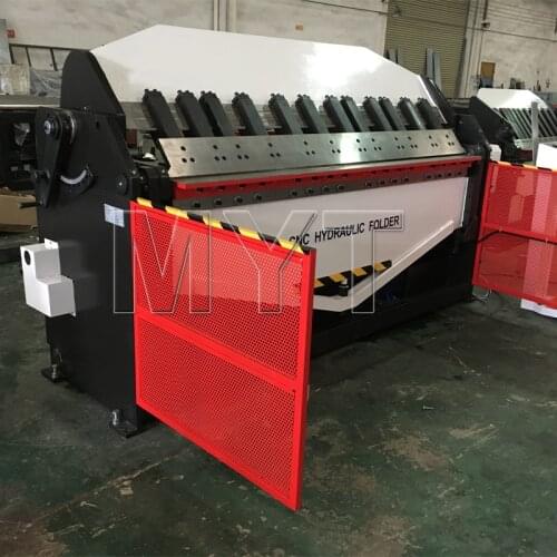 MYT CNC Hydraulic Pan Box Brake for 2500mm length 4mm thickness