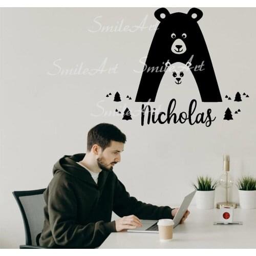 Beauty Custom Name Tribe Wall Decal Art Vinyl Stickers For Kids Rooms Vinyl Decals