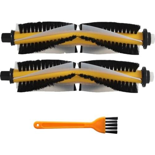 Main Brush Replacement Parts for Proscenic 790T Robot Vacuum Cleaner Accessories, 2 Pcs Rolling Brushes