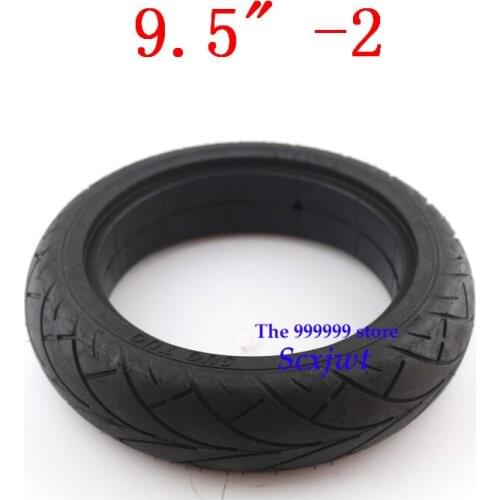 1pcs 9.50''-2 Solid Tire For Gas Scooter Electric Scooter / Electric Scooter Spare Airless Tire Rubber Tire 9.50-2