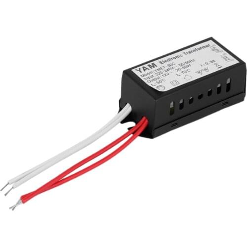 LED Driver Transformers AC 220V to 12V 20-50W Halogen Lamp Electronic Transformer