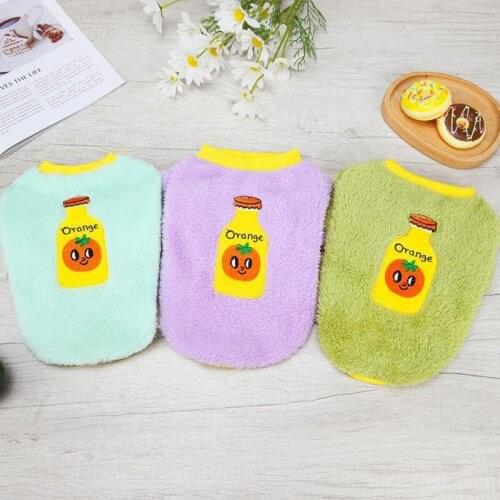 Winter Warm Pet Clothes Soft Fleece Coat For Small Medium Dog Cat Sweatshirt Teddy French Bulldog Chihuahua Outfit Pets Clothing