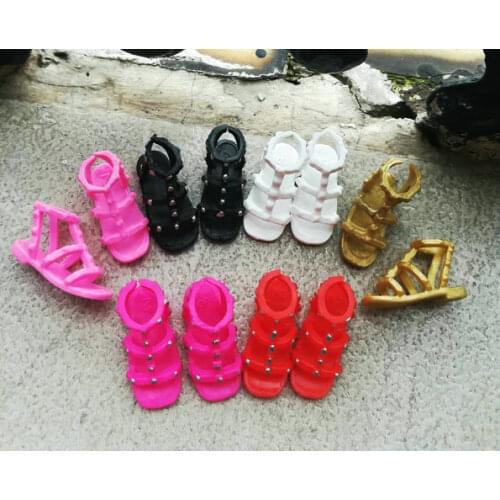 1/6 doll High Heels Flat Shoes Sneakers Crystal Shoes for Monster High Doll Shoes Monster High School Doll Shoes