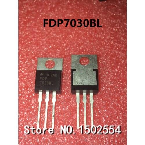 10PCS/LOT FDP7030BL 7030BL TO-220 N - channel MOS tube effect transistor