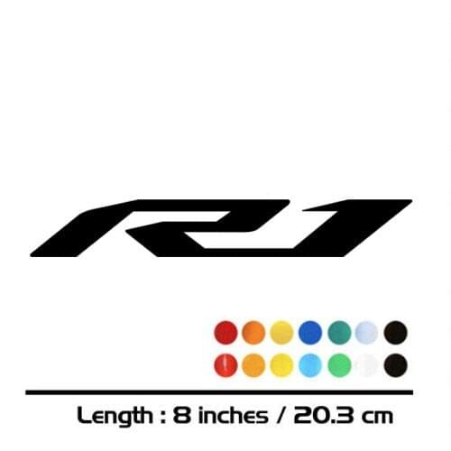 2 X New Sales motorcycle bike Fuel tank Wheels Fairing notebook Luggage helmet MOTO Sticker decals For YAMAHA R1