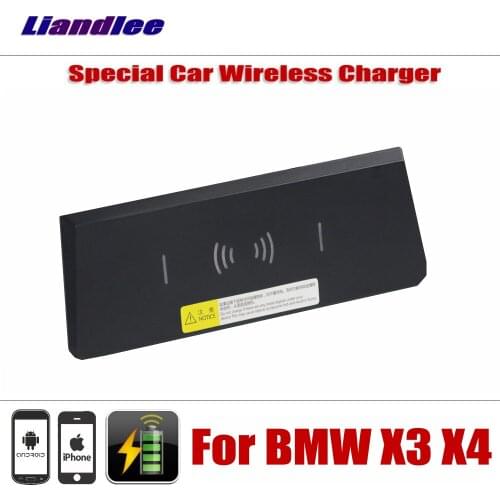 Accessories For BMW X3 X4 F26 2014–2017 2018 Wireless Phone Charger Center Console Organizer Containers Box Storage