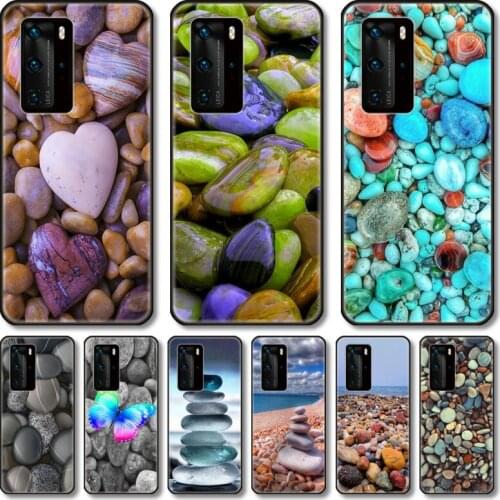 Beautiful rocks Phone Case For Huawei P 40 30 20 10 9 Smart 2019 Lite E Pro Plus black cell shell