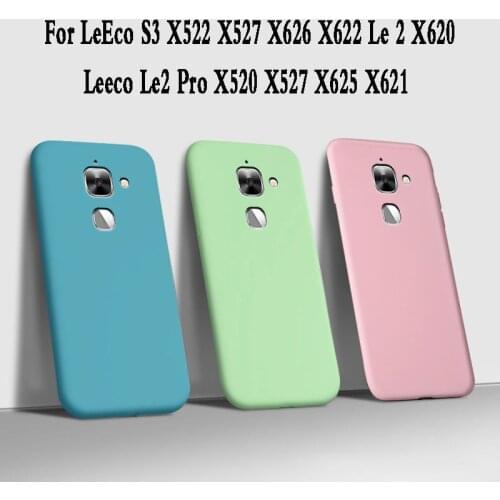 Fundas Case For LeEco S3 X522 X527 Liquid soft Silicone Phone Case For Leeco Le2 Pro X520 X527 X625 X626 Back Cover armor Coque