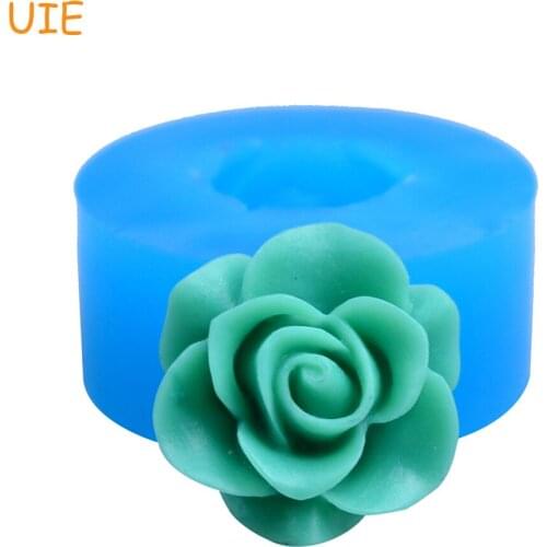 HYL188U 14.8mm Flower Silicone Mold for Fondant, Cupcake Topper, Jewelry Making, Resin, Candy, Icing, Chocolate, Gum Paste Mould