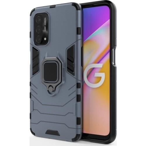 For Oppo A93 5g Case For Oppo A93 5g Cover Armor Pc Shockproof Silicone Stand Protective Phone Bumper For Oppo A93 5g Fundas