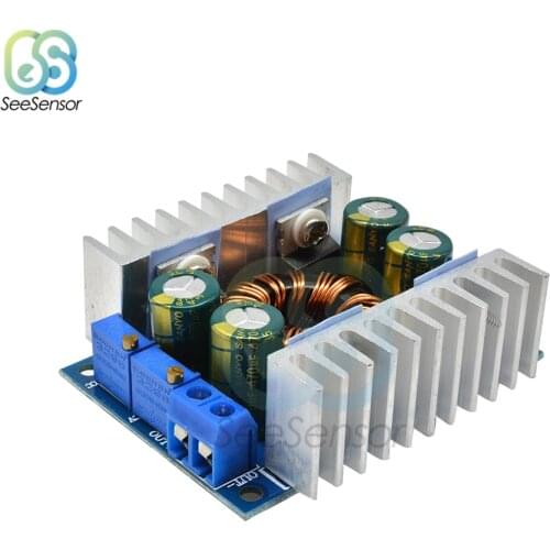 DC-DC 8A Automatic Step Up Step Down Module Board Adjustable Constant Current Voltage Power Supply Module DC5-30V