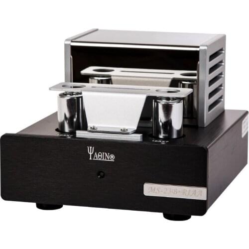 YAQIN MS-23B bile preamp tube phono/black phono phono 12AX7B tube, Output Voltage 500mV (400Hz) Distortion ≤ 0.11% (400Hz)