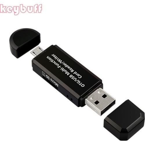 Micro USB OTG 2 in 1 USB 2.0 Adapter SD Card Reader For Android Phone Tablet PC Memery Cards Reading Device microsd reader