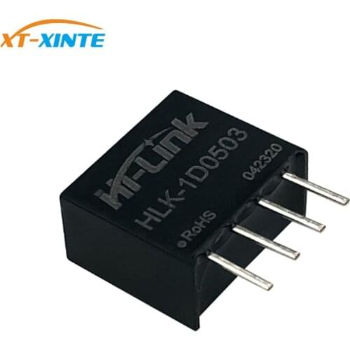 5V to 3.3V Power Supply Module HLK-1D0503 1W300mA DCDC Small Size SPI Isolation Voltage Regulator
